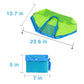 Mesh Beach Sand Toy Bags, Extra Large, Foldable Totes Shell Storage Bag Quick Dry Net Tote for Kids ,Away from Sand Pool Supplies Storage Picnic