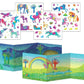 Peaceable Kingdom Magical Unicorns Sticker Fun! Reusable Sticker Tote