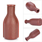 Dioche Billiard Shaker Bottle, Pool Tally Shaker Bottle Pool Dice Billiards Accessory Brown with 16 Numbered Balls, Plastic Scoring Numbered Pills