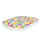 TCG Toys Gelli Mat - Neutral Fun Alphabet Bathtub Knee Rest - Provides Cushion for Your Knees While Bathing Your Little One. Brightly Colored, Made