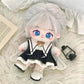 niannyyhouse 20cm Plush Doll Clothes Black Dress Scarf Underpants 8in Doll Accessories