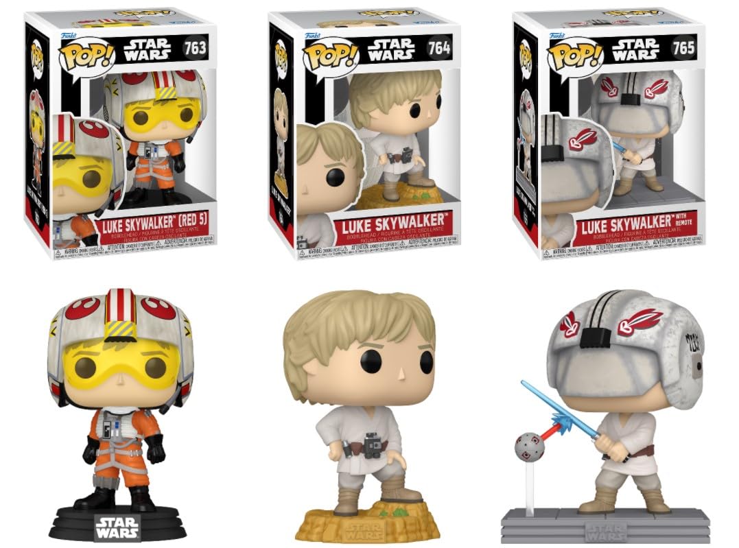 Funko Luke Skywalker (Star Wars) Pop Pop! Set (3)