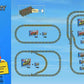 LEGO City Flexible Tracks 7499 Train Toy Accessory