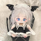 niannyyhouse 20cm Plush Doll Clothes Black Dress Scarf Underpants 8in Doll Accessories