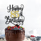 Ruscalin Happy 85th Birthday Cake Topper,85 Birthday Party Cake Decorations