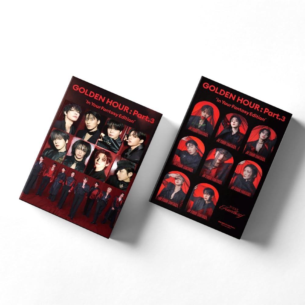 ATEEZ Golden Hour: Part.3 in Your Fantasy Lomo Card & Sticker Set - Photocards for ATINY (Lomo Card)