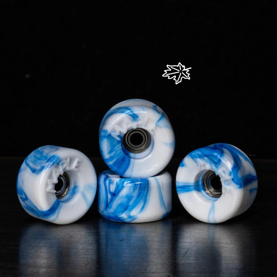 Maple Bowl Fingerboard Wheels White