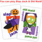 Arizona GameCo Halloween Fun Go Fish, a Family Game for Kids Ages 4 and Up - Play Go Fish, Old Maid and Slap Jack Using the Same Deck
