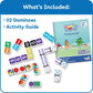 hand2mind Numberblocks Dominoes Set, Dominos for Kids, Domino & Tile Games, Toddler Matching Game, Counting Toys, Montessori Math Materials