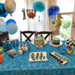 Winter Ocean Waves Plastic Tablecloth 86x52in Party Table Cover Blue for Beach Pool Birthday Party Decoration Shower Supplies (2)