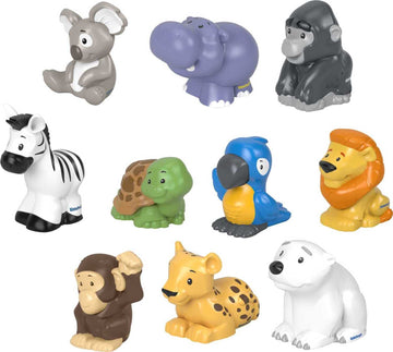 Fisher-Price Little People 10 Animal Figures Pack