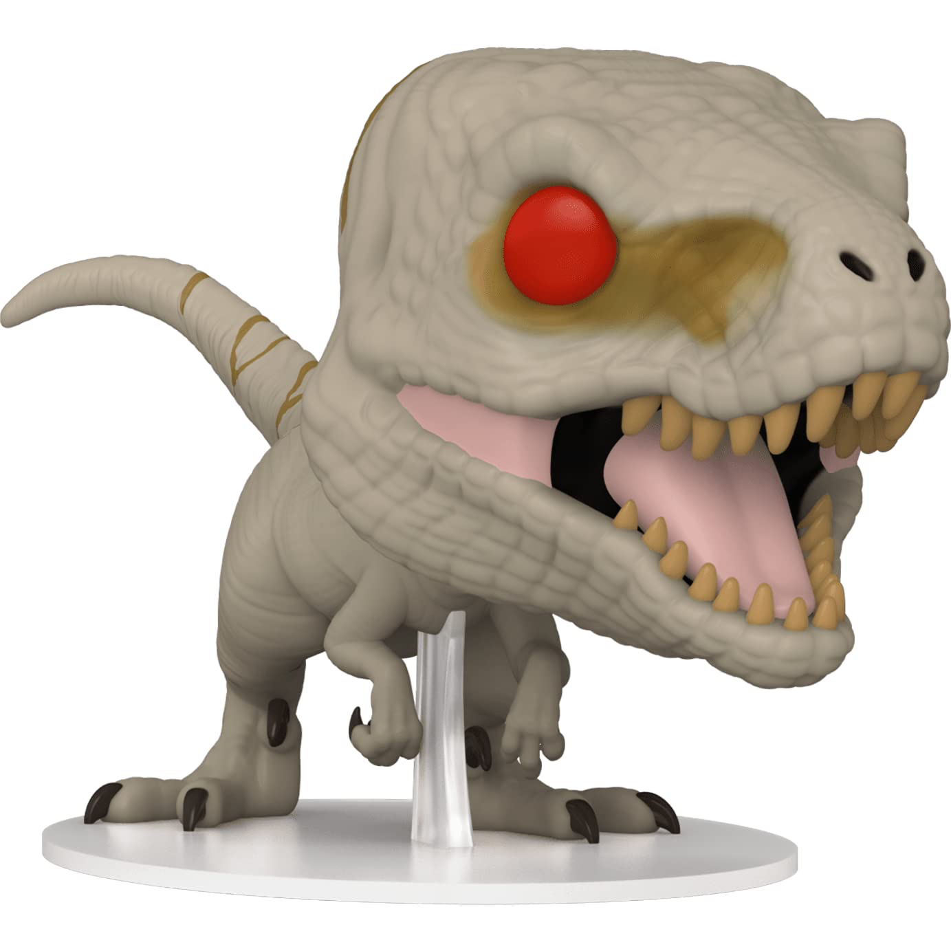 Funko Atrociraptor [Ghost]: P o p ! Movies Vinyl Figurine Bundle with 1 Compatible 'ToysDiva' Graphic Protector (1205-55289 - B)