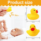 60PCS Rubber Duck - Bath Toys - Pool Toys - Mini Ducks Bulk for Kids Baby Shower Decorations Birthday Party Favors Gift Classroom Summer Beach Pool