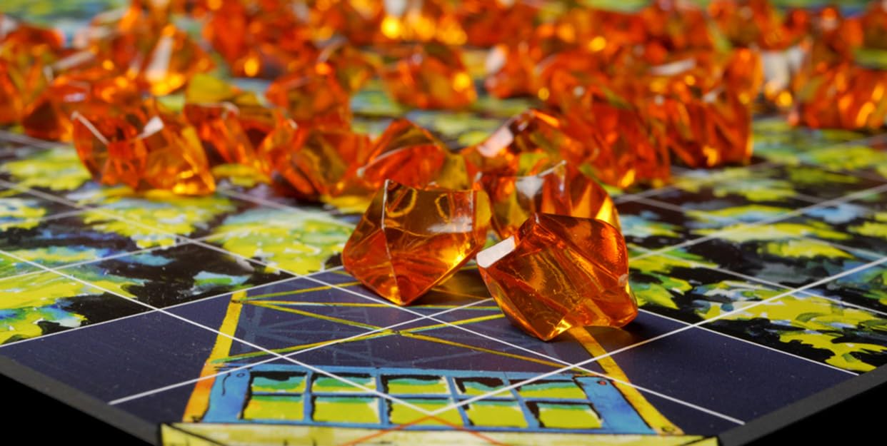 Runaway Parade Games Fire Tower Board Game Deluxe Edition- Fight Fire with Fire in This Fast-paced, Competitive Strategy Game | Easy to Learn | 10+ |