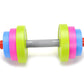 PowerTRC Fun and Colorful Dumbbell for Kids - Adjustable Weights - Fill Weights with Water or Sand - Beach Toys