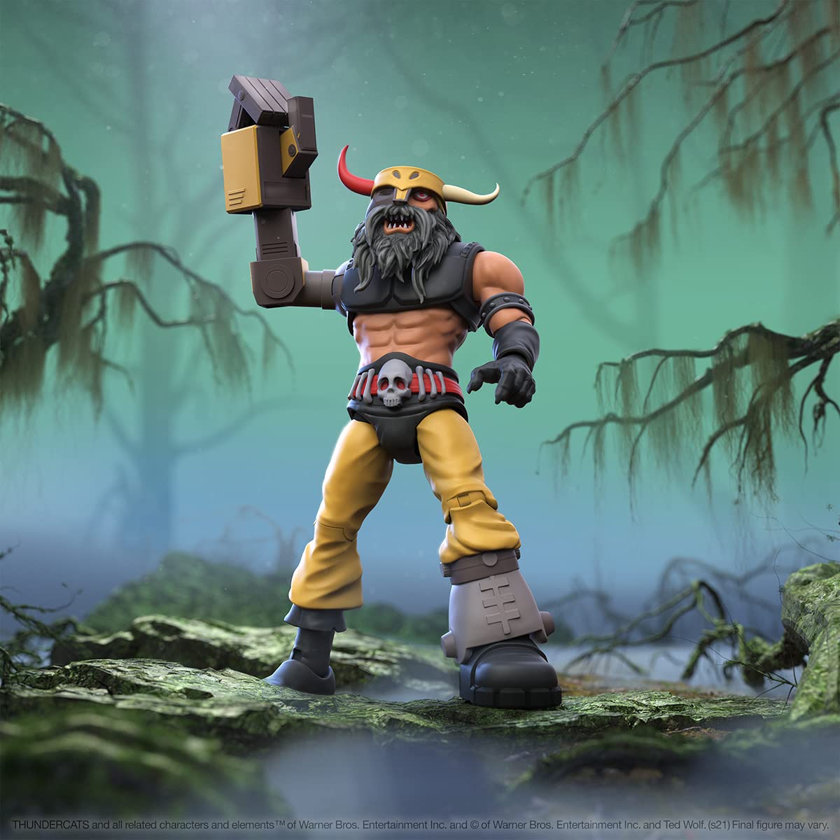 Super7 ULTIMATES! Thundercats Hammerhand - 7" Thundercats Action Figure with Accessories Classic Cartoon Collectibles and Retro Toys