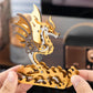Mokrdomain Seahorse 3D Metal Puzzle, Blue, 77 Pieces