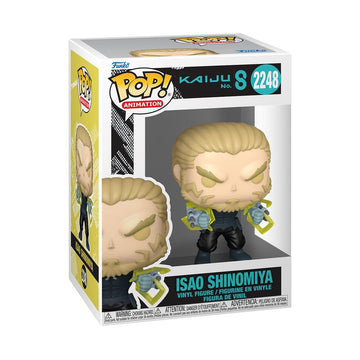 Funko Pop! Animation: Kaiju No8 - ISAO Shinomiya - Collectable Vinyl Figure - Gift Idea - Official Merchandise - Toys for Kids & Adults - Anime Fans