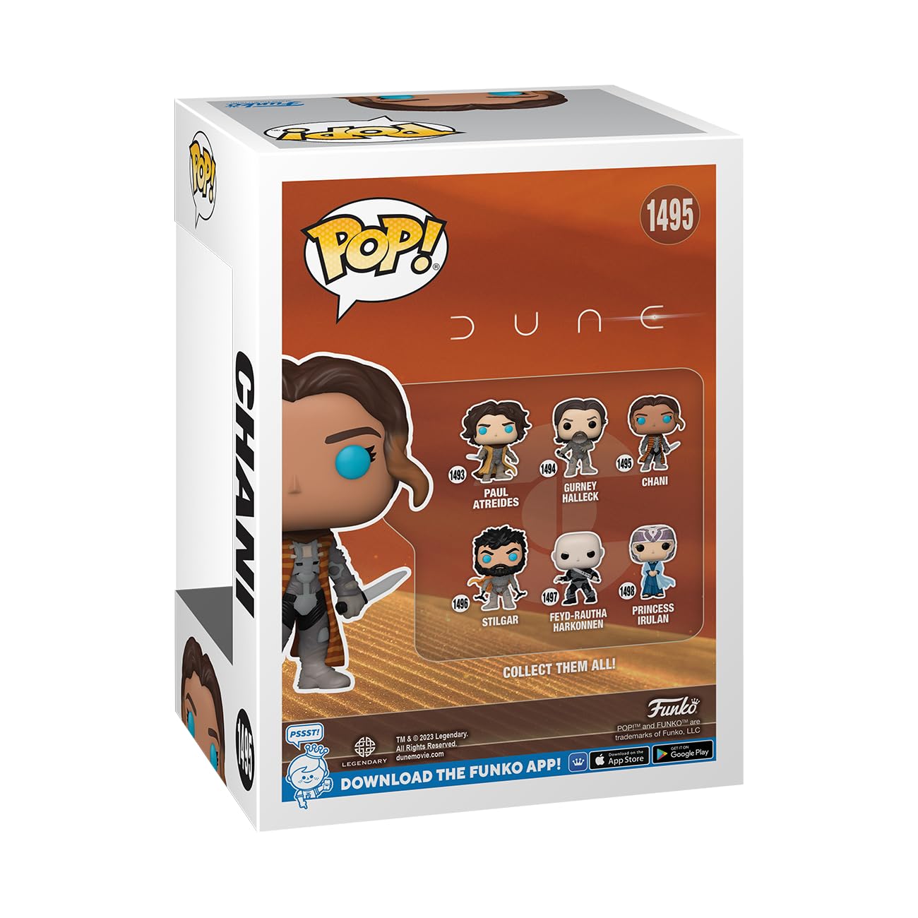 Funko POP! Movies: Dune 2 - Chani - Collectable Vinyl Figure - Gift Idea - Official Merchandise - for Kids & Adults - Movies Fans - Model Figure for