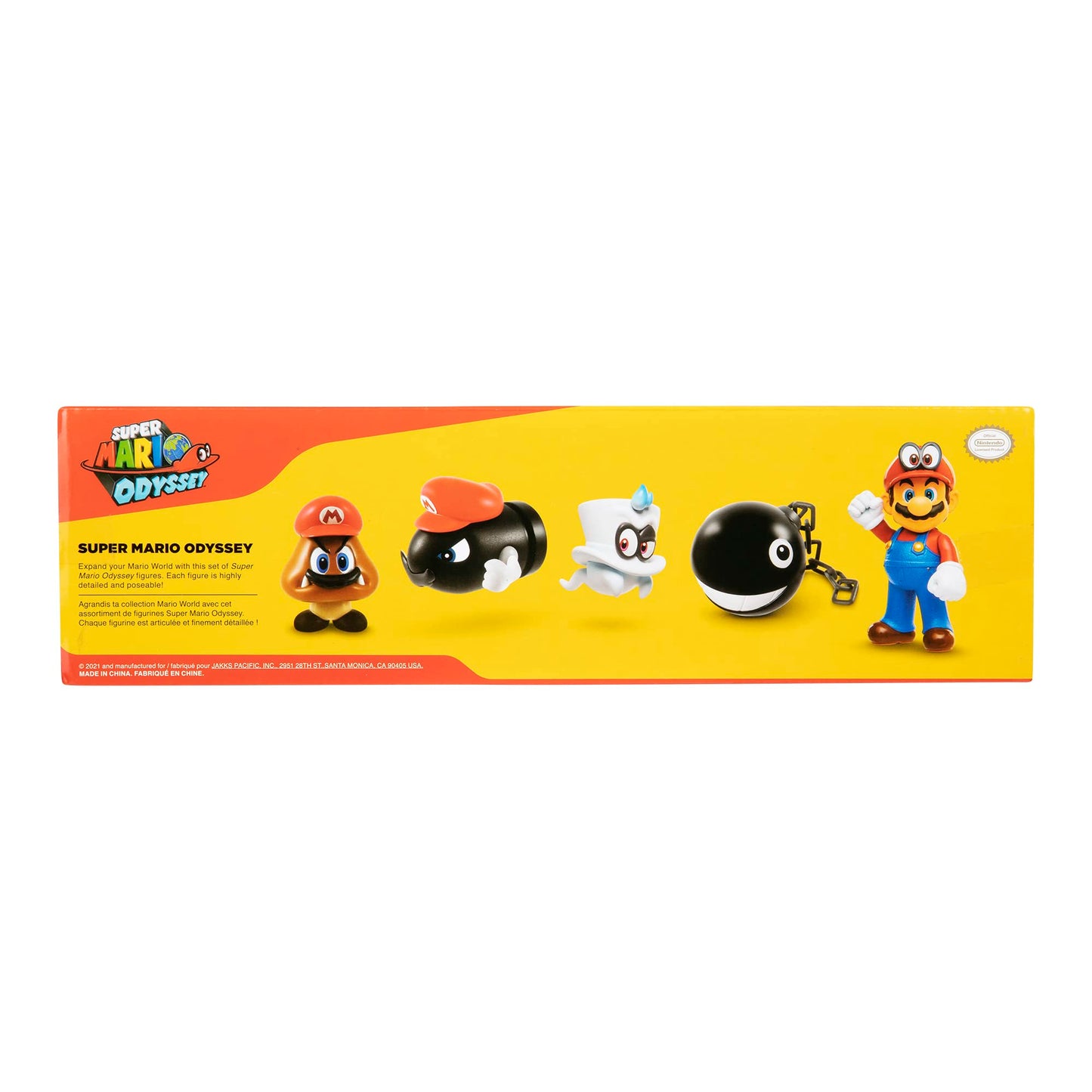 SUPER MARIO Nintendo Odyssey Action Figures Multi-Pack Poseable Articulated 2.5-Inch Collectible Toys Perfect for Kids & Collectors Alike! for Kids