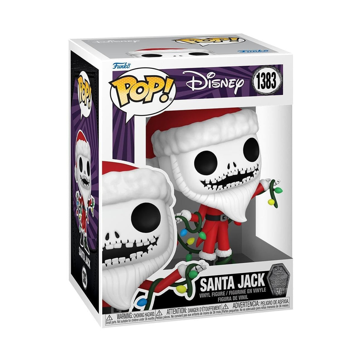 Funko POP! Disney: The Nightmare Before Christmas - Santa Jack Skellington