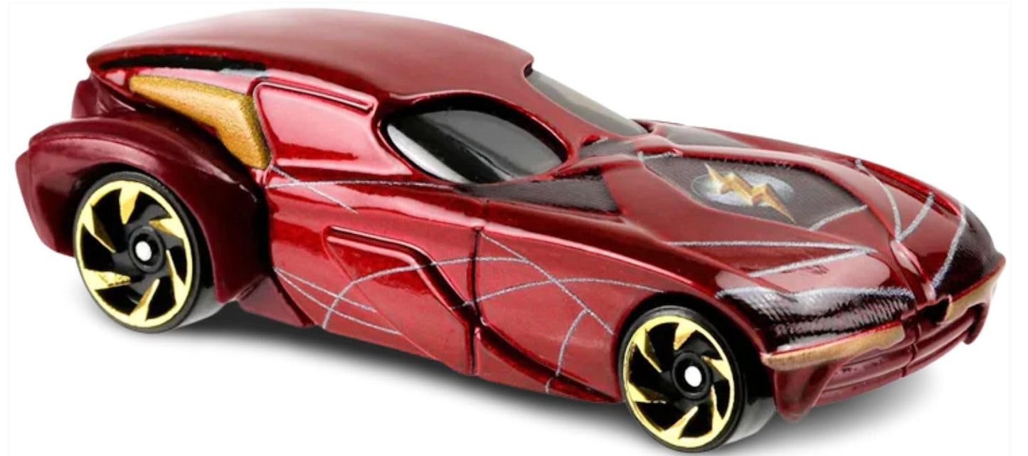 Hot Wheels Character Cars Vehículo de juguete Flash -DC para niños de 3 años en adelante