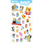 Bluey Wooden Puzzle 5 Pack - Bluey Wood Puzzles Bundle with Holding Tray, Stickers and More | Bingo Jigsaw Puzzles for Kids