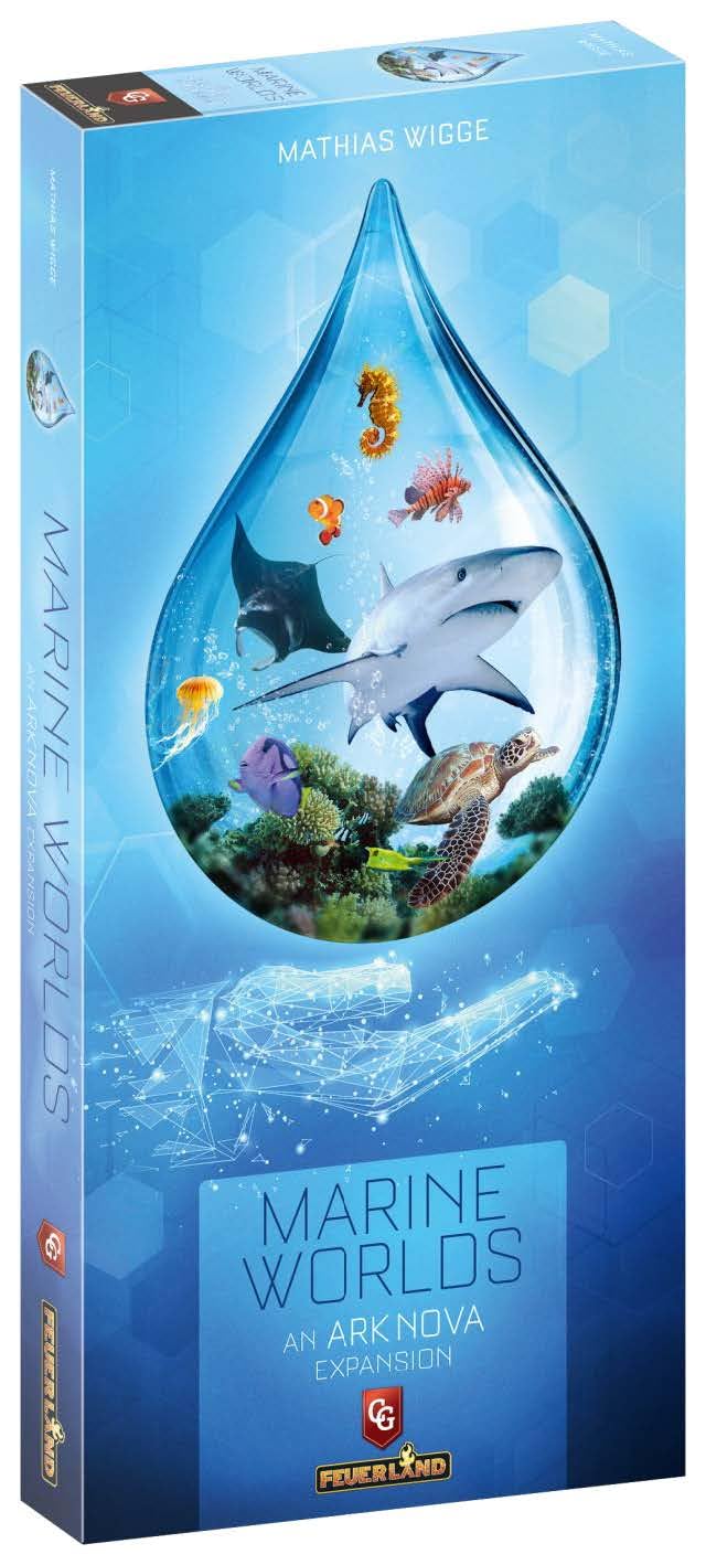 Capstone Games Ark Nova: Marine Worlds Expansion Strategy Board Game