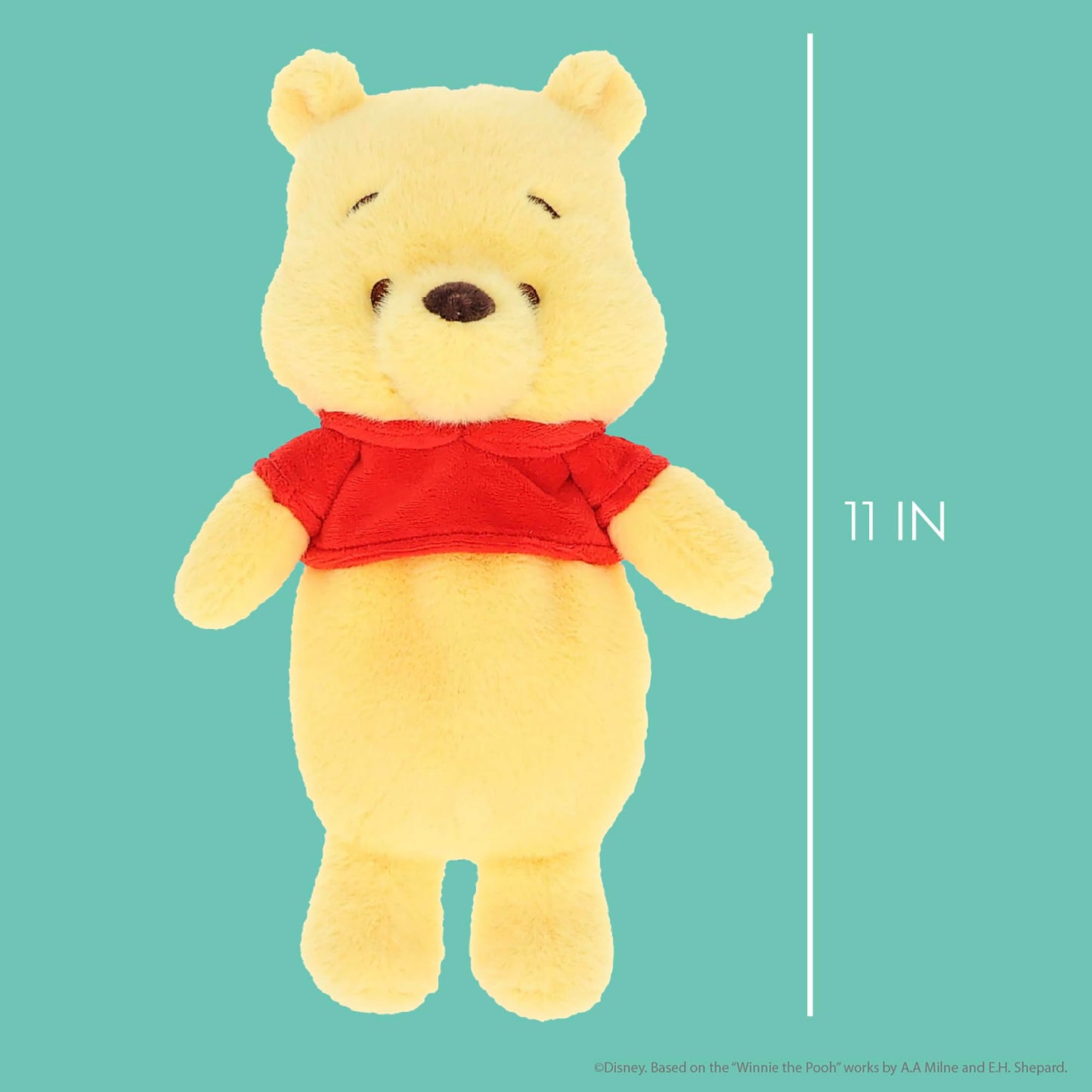 Kids Preferred Cuddle Pal - Disney Winnie the Pooh Plush 11 Inch - Stuffed Animal for Babies & Newborn - Baby’s First Plush Blankie