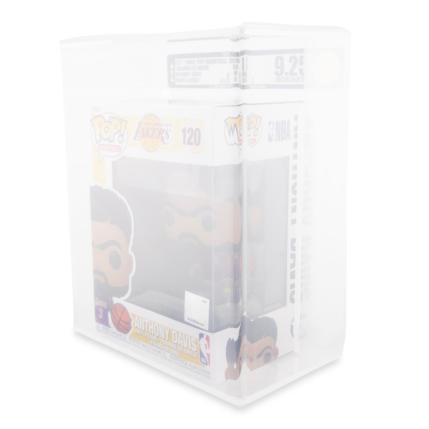 Funko NBA LA Lakers POP | Anthony Davis (Purple Jersey) | Rated AFA 9.25