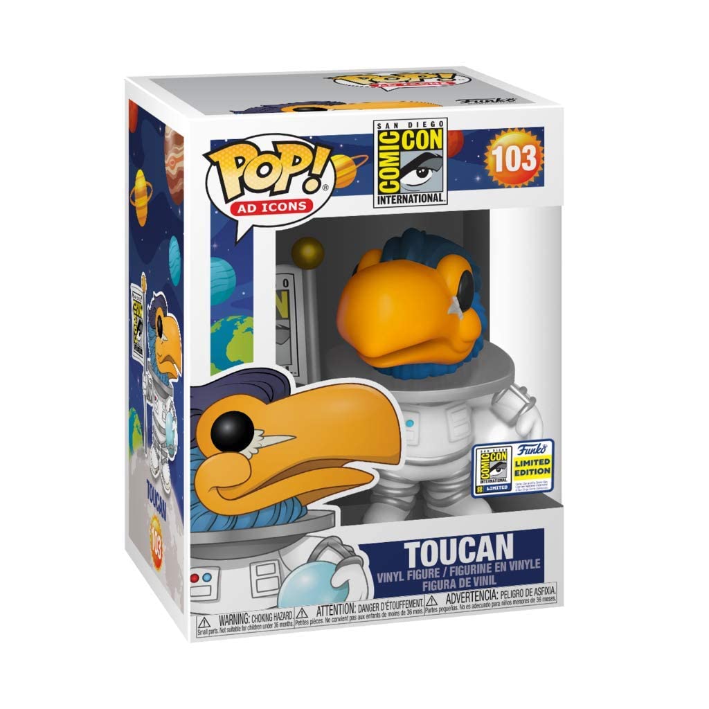 Funko Pop Ad Icons #103 Astronaut Toucan (2020 SDCC Exclusive)