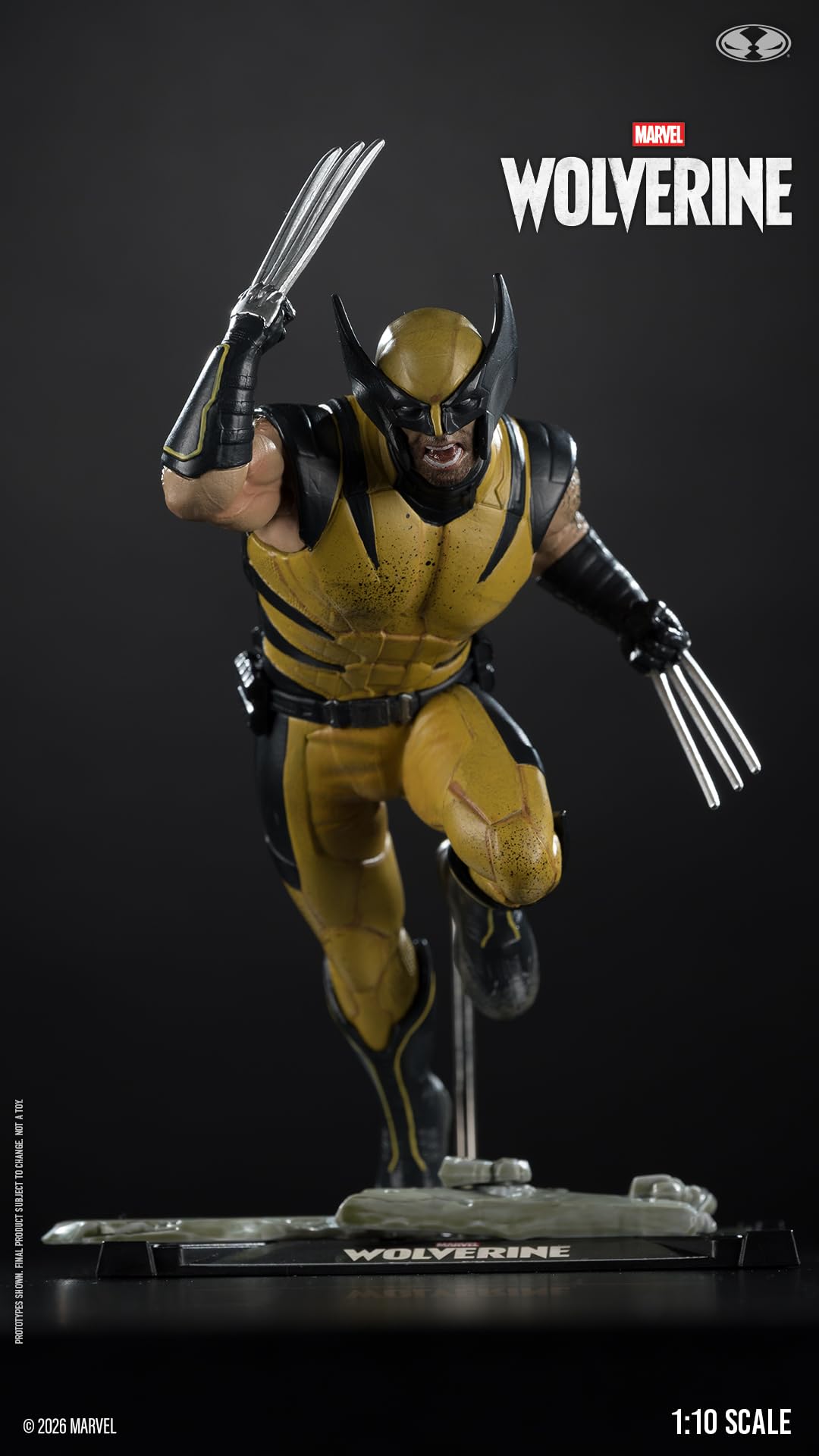 McFarlane Toys- Marvel Wolverine 1:10th Scale Posed Statue