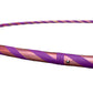 SpinMajik Kid's Hula Hoop Handmade for Fitness, Dance and Fun! (Purple, Medium (32"))