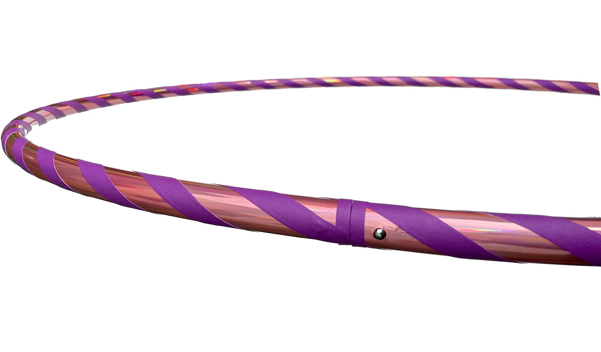SpinMajik Kid's Hula Hoop Handmade for Fitness, Dance and Fun! (Purple, Medium (32"))
