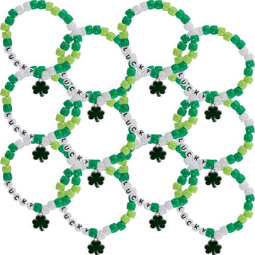 Fun Express ST. Patrick's Day Bracelet CK -12 - Craft Kits - 12 Pieces