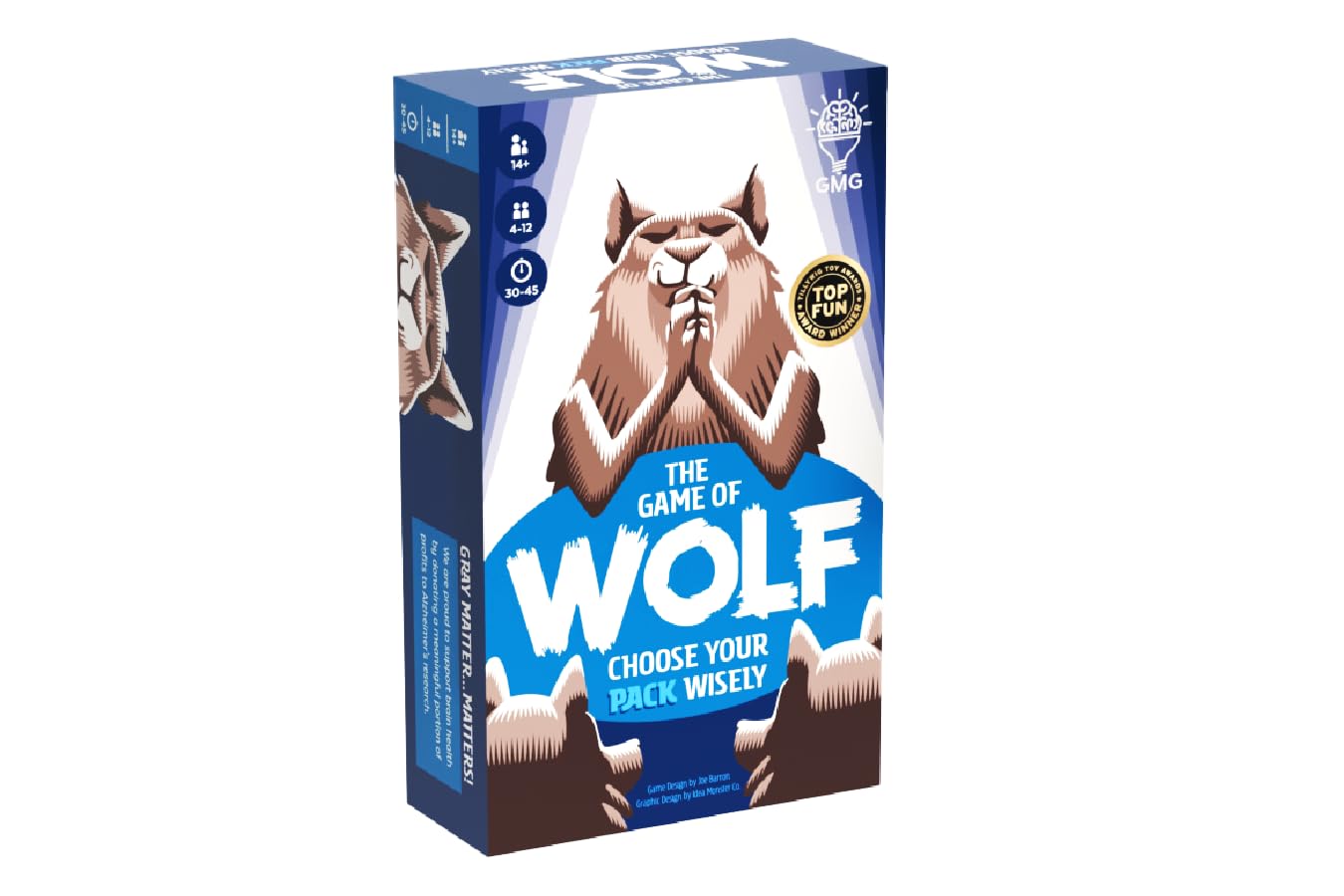 Gray Matters Games The Game of Wolf a Trivia Game for Friends, Families and Teens