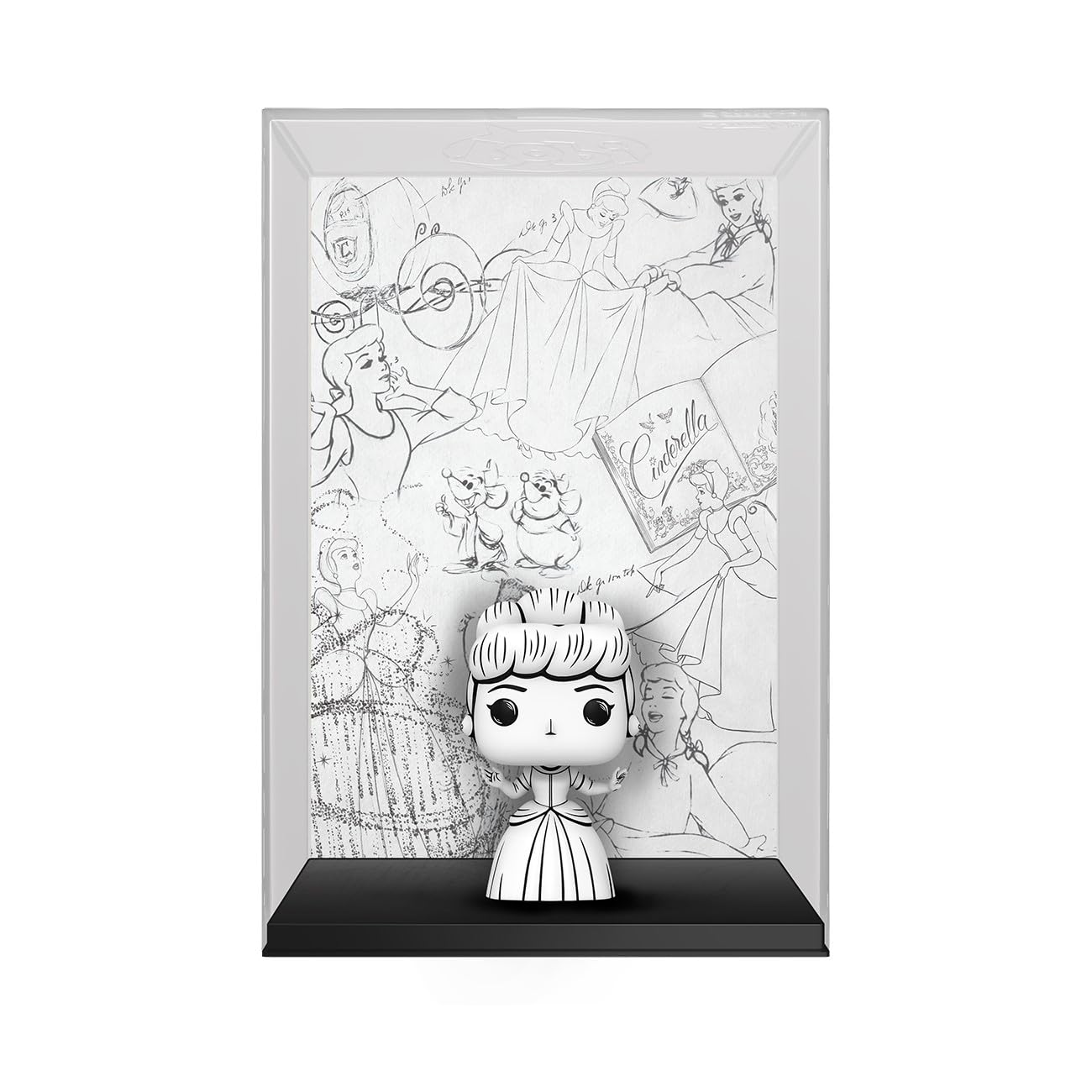 Funko POP Cover: Sketched - Cinderella - Collectable Vinyl Figure - Gift Idea - Official Merchandise - for Kids & Adults - Movies Fans - Model Figure