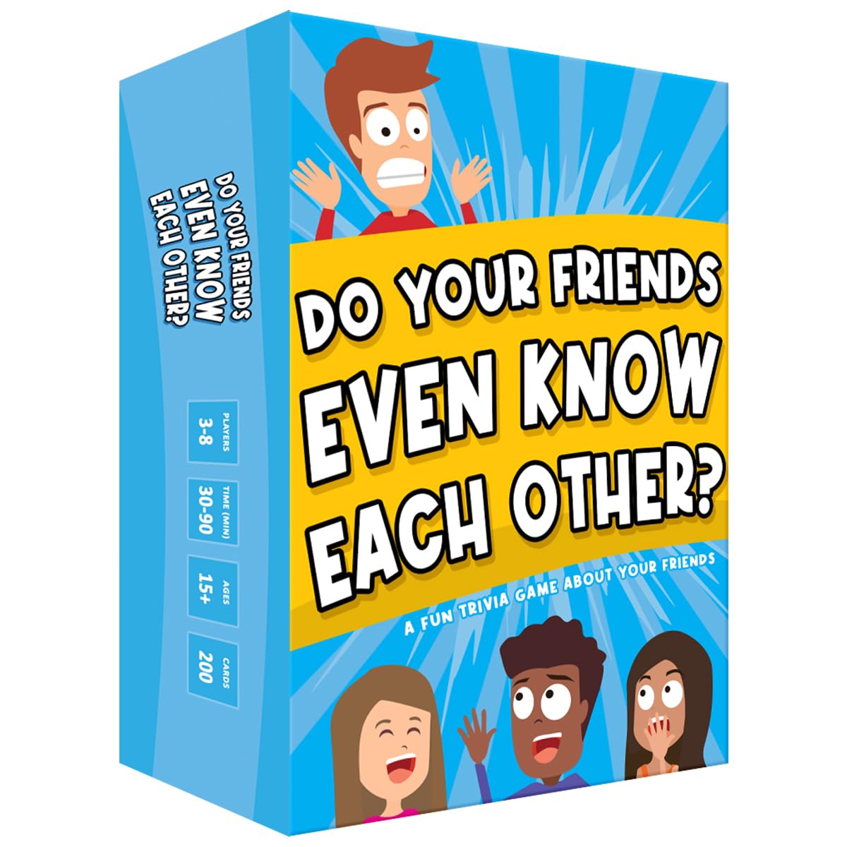 Do Your Friends Even Know Each Other? The Ultimate Party Game for Adults and Teens, Fun Card Game for Groups and a Great Friends Gift for Game Night