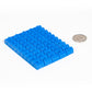 Plastic Houses: Blue Color Board Game Replacement House (Colored Miniature Town & City Buildings, Board Game Playing Pieces) | 50 Pieces