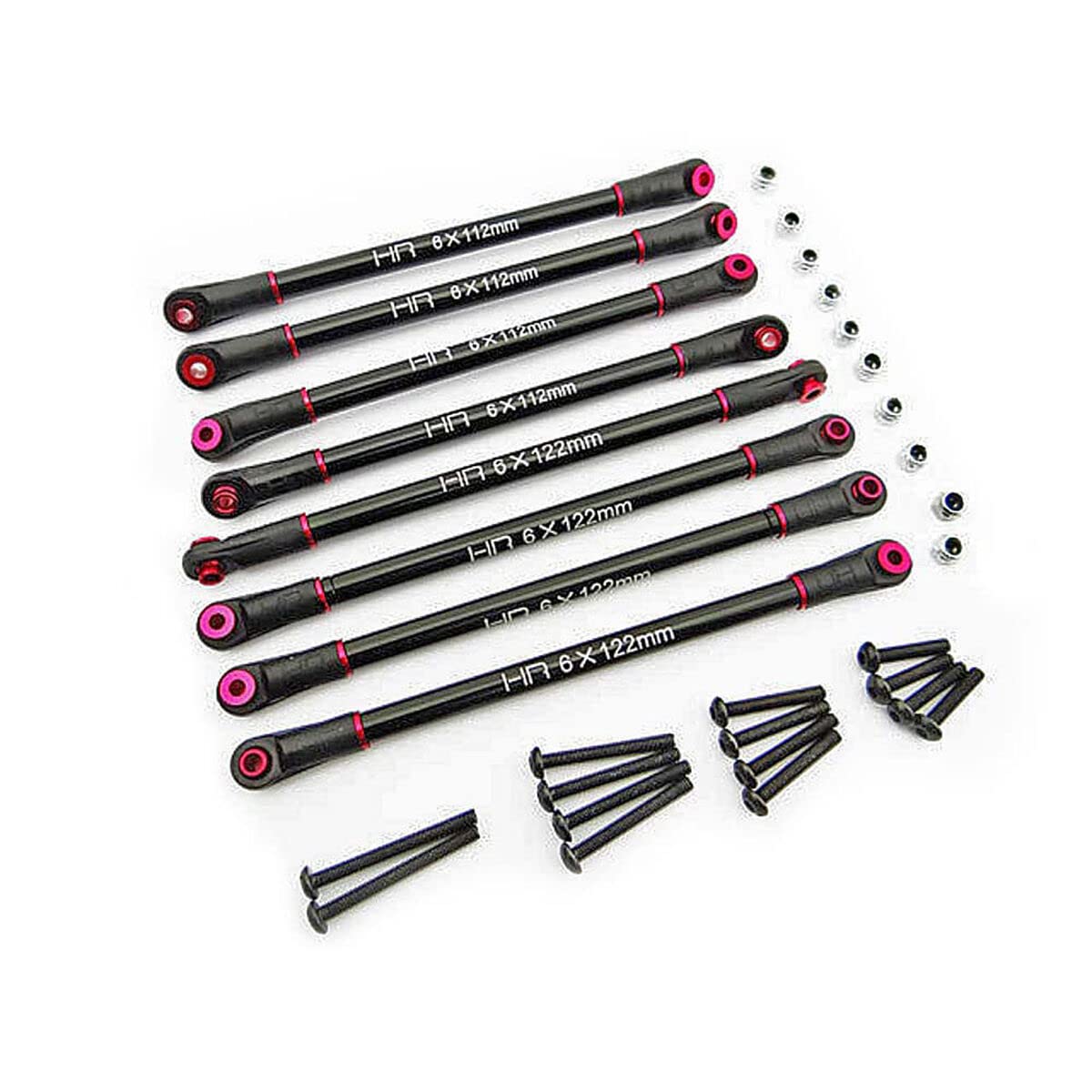 Hot Racing SCX305TL01 Aluminum 4-Link (Four Link) Set for 12in (305mm) Axial Scx10