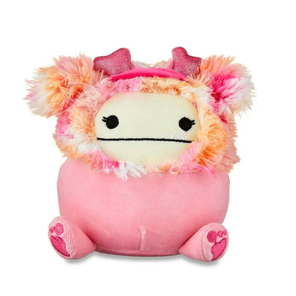 Squishmallows 5" Valentines Caparinne The Bigfoot, Pink
