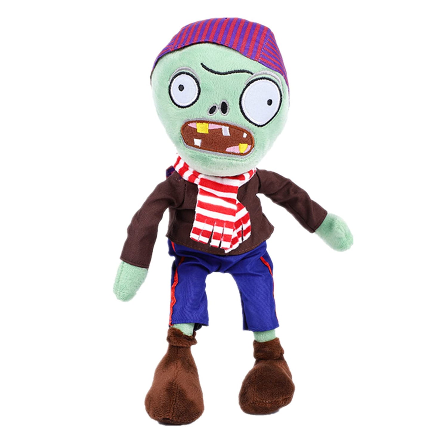 Suyudian 3 PCS PVZ Plant and Zombies Plush Sets Toys Stuffed Soft PVZ Figure Doll Swashbuckler, Pirate, New Pirate Zombie Great Gift for Christmas