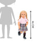 Our Generation Hally Doll - Soft 18-inch Fashion Doll with Holiday Clothing Accessories - Unique Grey-Blue Eyes and Curly Blonde Hair