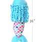 illuOKey Mermaid Doll for Girls, Mermaid Princess Plush, Soft and Snuggly Plush Animal, Lovely Bright Colors, Perfect for Nap Time, Sleep, Travel