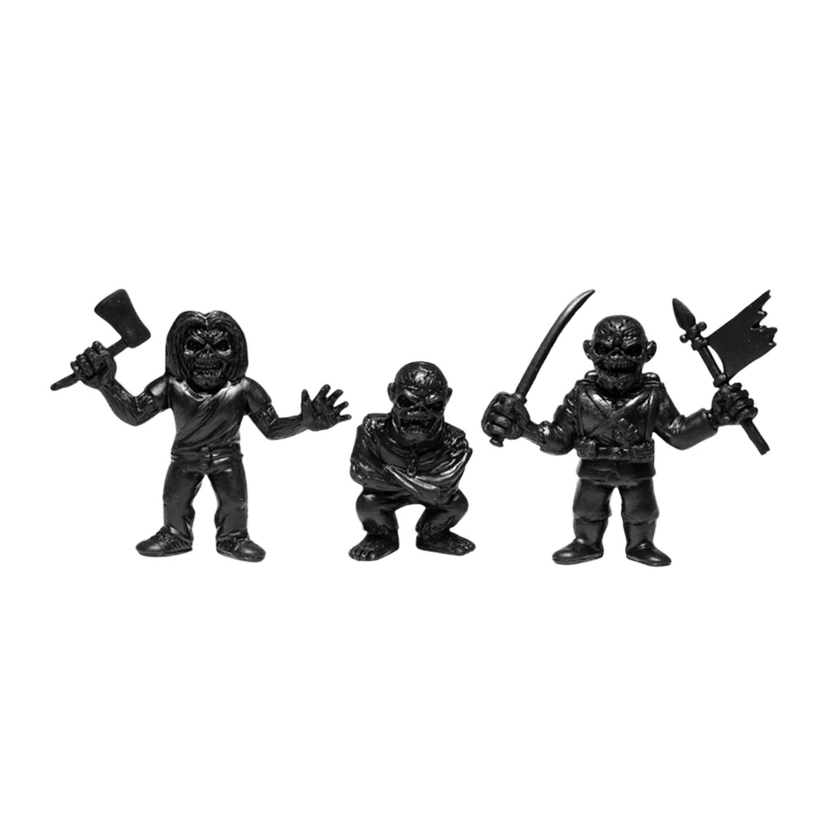 SUPER7 Iron Maiden M.U.S.C.L.E. Black Mini-Figure Set