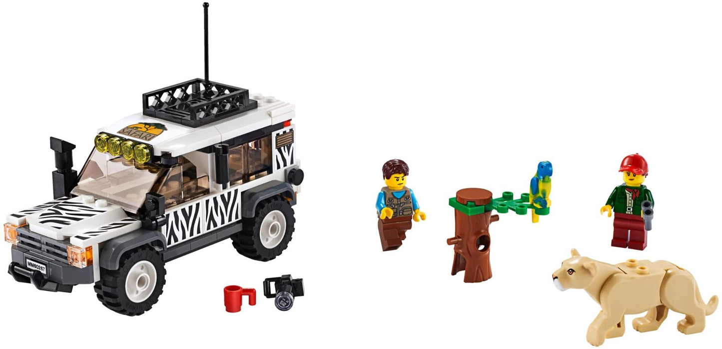 LEGO City Safari Off-Roader 60267 Off-Road Toy, Cool Toy for Kids (168 Pieces)