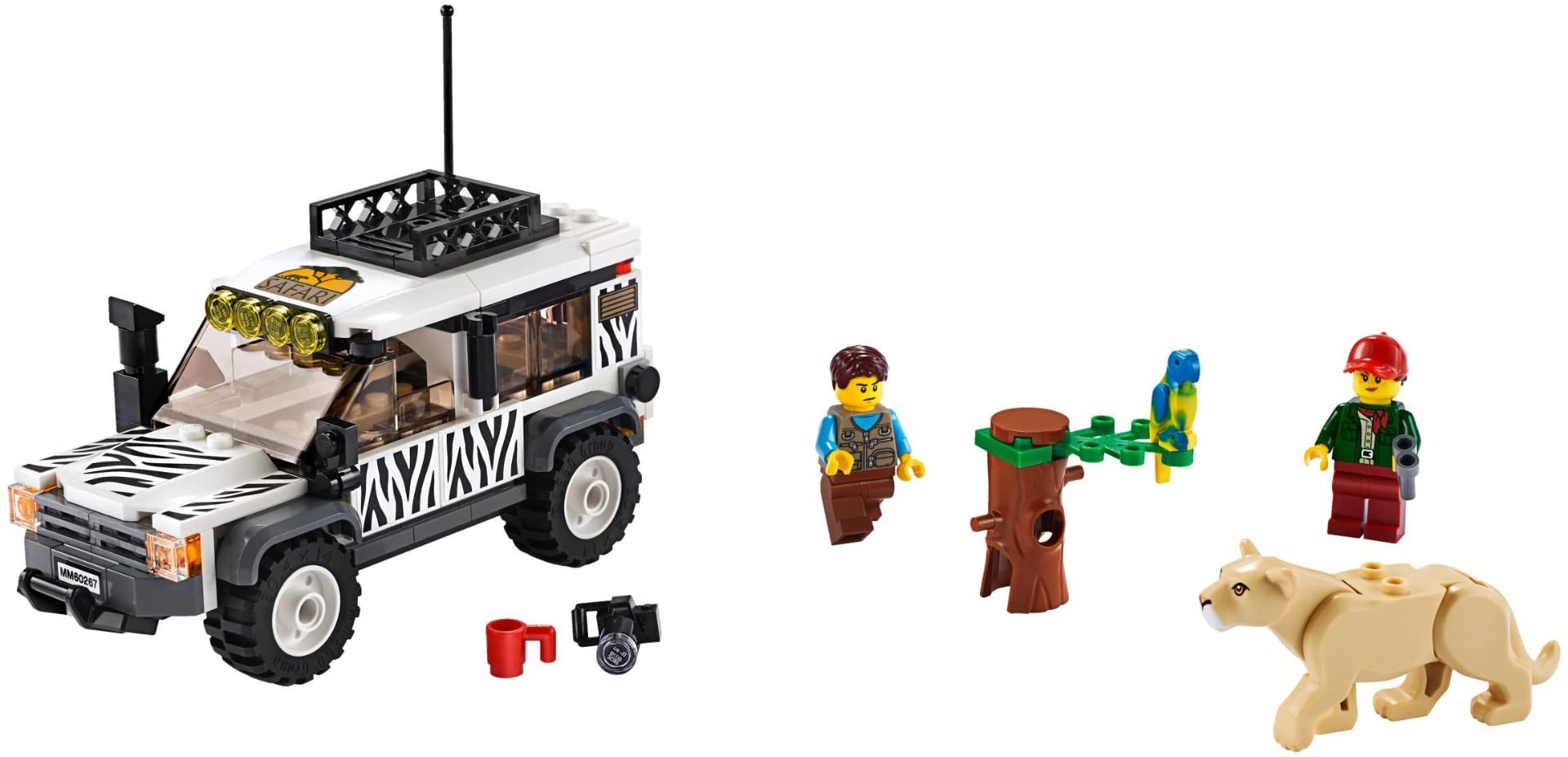 LEGO City Safari Off-Roader 60267 Off-Road Toy, Cool Toy for Kids (168 Pieces)