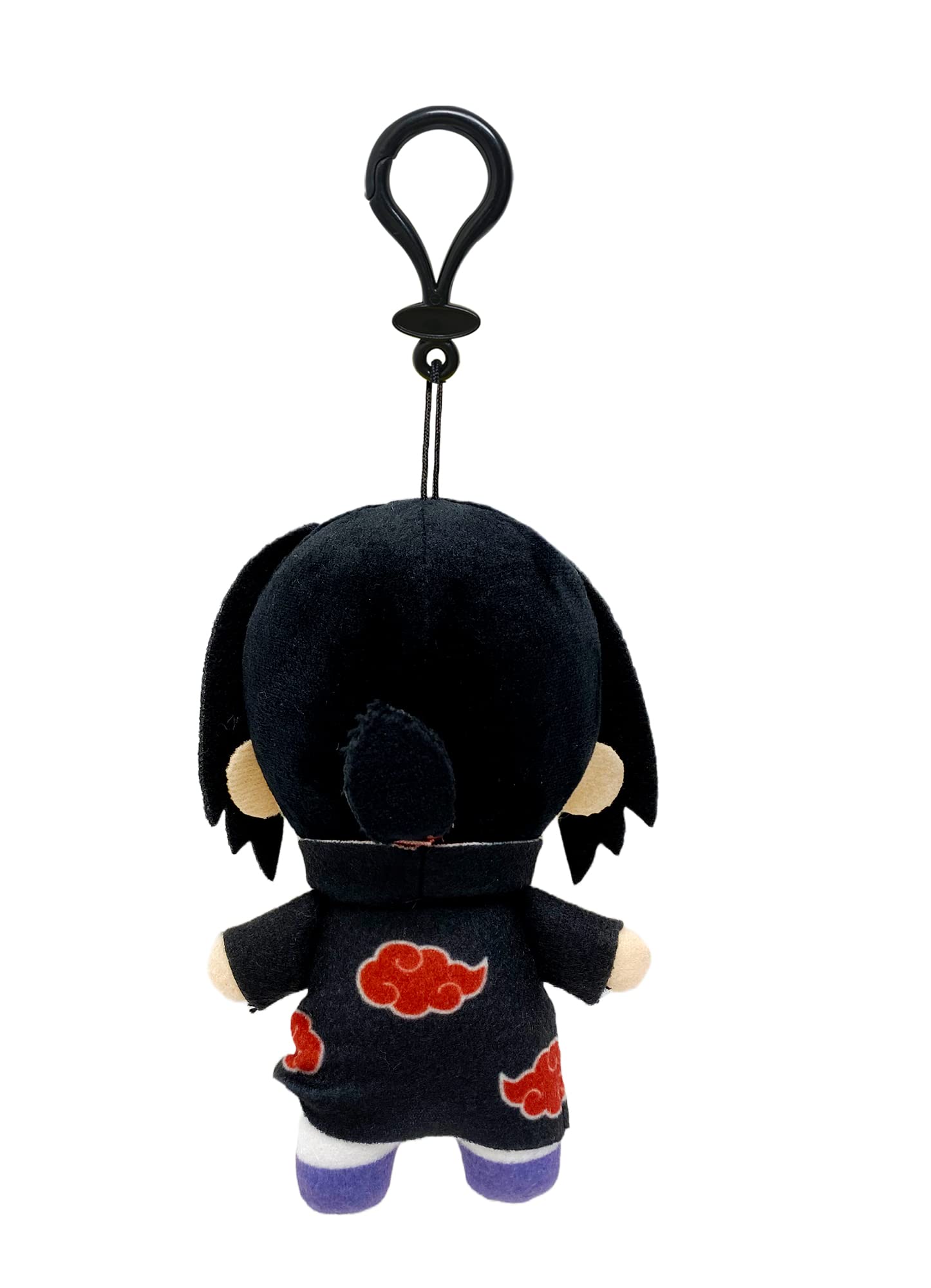 Great Eastern Entertainment Naruto Shippuden - Itachi Uchiha Mini Plush w/Hook Clip 4.5" H