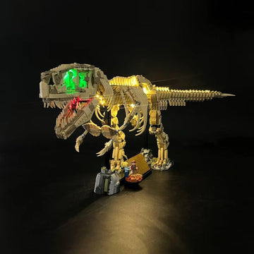 2026 NEW LED Lighting Compatible with Lego Dinosaur Fossils Tyrannosaurus rex 76968, Light Kit Compatible with Lego 76968, DIY Creative Lighting Set