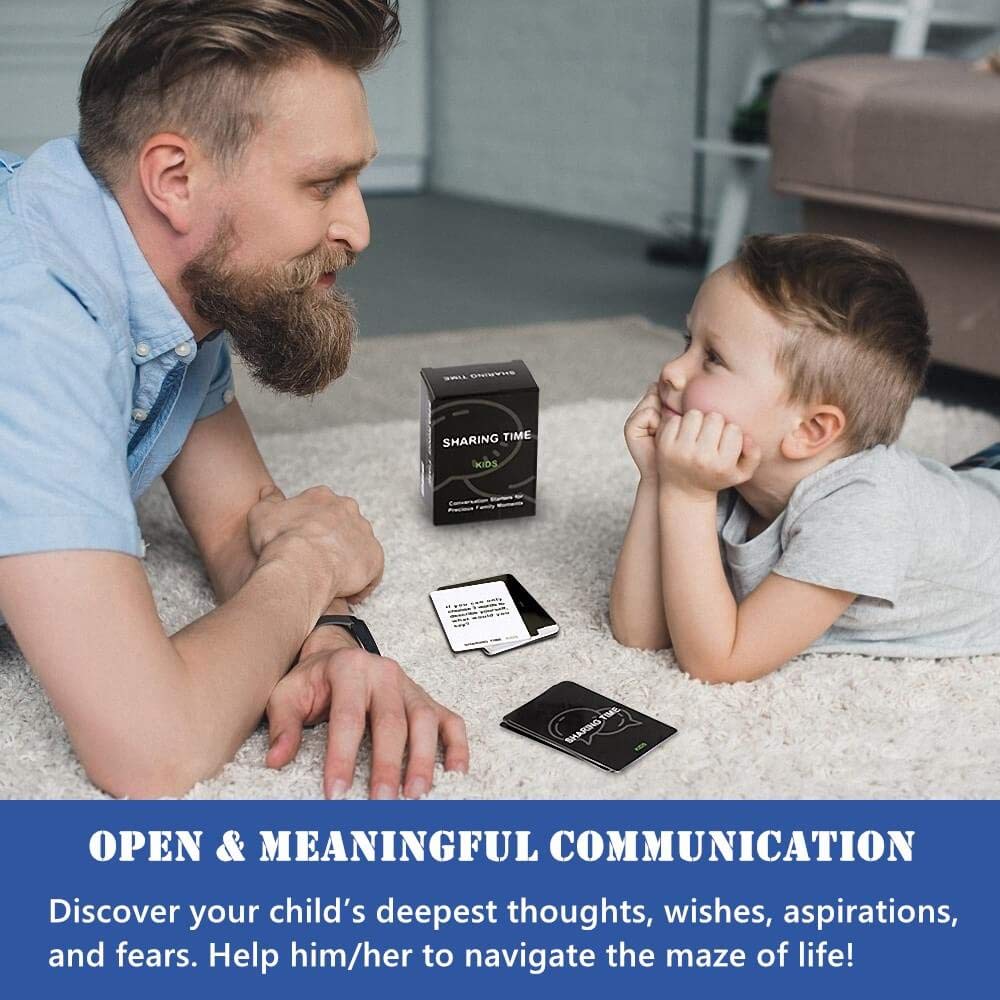 Family Conversation Cards for Kids and Parents Conversation Starters Fun